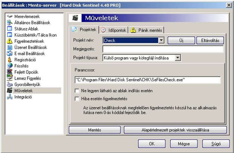 HDS Check projekt